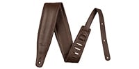 FENDER / 3.5" Premium Leather Strap, Brown