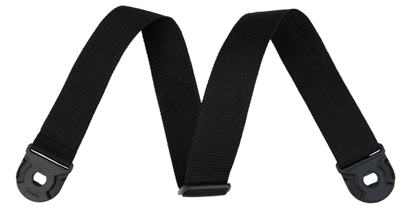 FENDER / Quick Grip Locking End Strap, Black Polypro, 2"