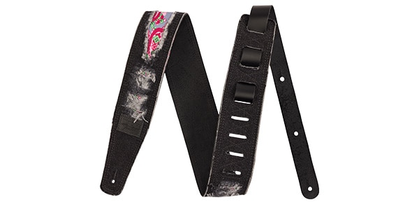 FENDER / Fender x Wrangler Ripped Denim Strap Black