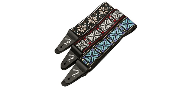 FENDER ( フェンダー )  / Pasadena Woven Strap Red Snowflake 2"画像3