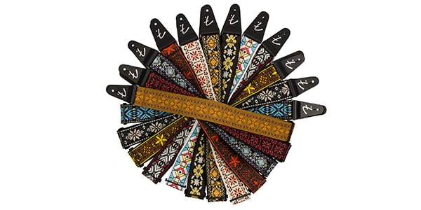 FENDER ( フェンダー )  / Pasadena Woven Strap Lattice Orange 2"画像4