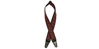 FENDER / Pasadena Woven Strap Lattice Red 2