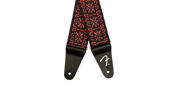 FENDER ( フェンダー )  / Pasadena Woven Strap Lattice Red 2"画像2