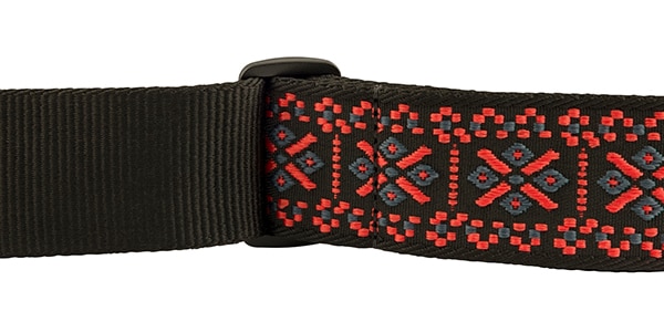 FENDER ( フェンダー )  / Pasadena Woven Strap Lattice Red 2"画像3