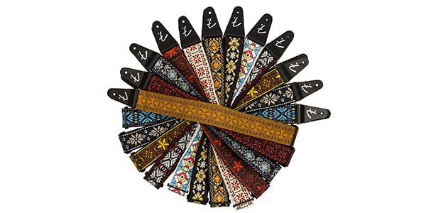 FENDER ( フェンダー )  / Pasadena Woven Strap Lattice Red 2"画像4