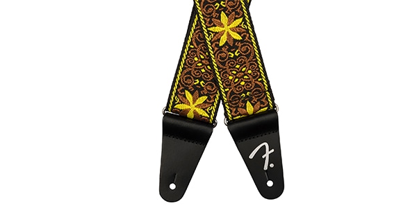 FENDER ( フェンダー ) / Pasadena Woven Strap Yellow Wallflower 2"画像2