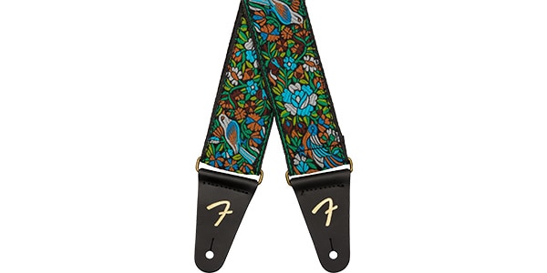 FENDER ( フェンダー ) / Mosaic Jacquard Strap, Green画像2