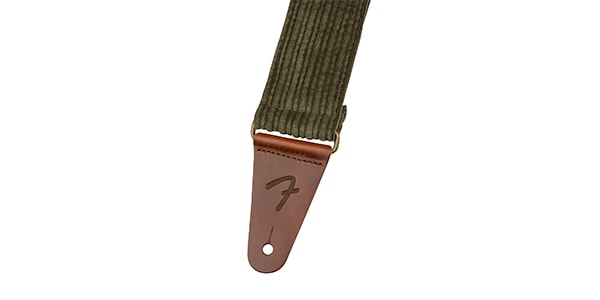 FENDER Corduroy Strap Antique Olive 2