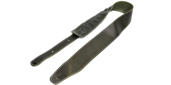 FENDER ( フェンダー )  / BROKEN-IN LEATHER STRAP, 2.5" Green画像4