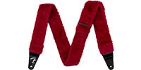 FENDER / Poodle Plush Strap, Red