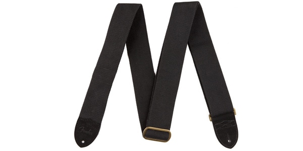 STRAP,COTTON W/FENDER LOG BLK