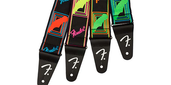 FENDER NEON MONOGRAM STRAP BLUE/ORNG 送料無料 | Sound House