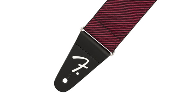 FENDER ( フェンダー )  / Weighless Tweed Strap Red ギターストラップ画像2