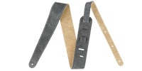 FENDER 2&quot; RVRS SUEDE STRAP - GRY/TAN