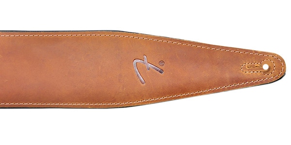 FENDER ( フェンダー )  / Right Height Leather Strap Cognac画像2
