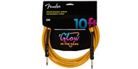 FENDER Professional Glow in the Dark Cable‚ Orange‚ 10’