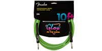 FENDER Professional Glow in the Dark Cable‚ Green‚ 10’