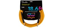 FENDER / Professional Glow in the Dark Cable, Orange, 18.6'