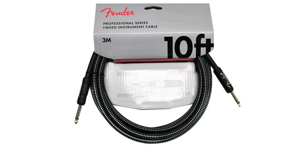 FENDER ( フェンダー )  / Profesional Series Instrument Cable 3m Gray Tweed
