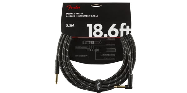 FENDER/Deluxe Series Instrument Cable S/L 5.5m