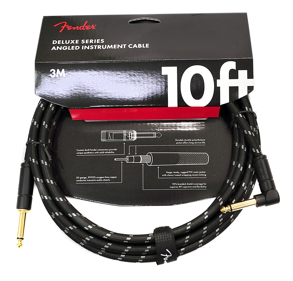 FENDER/Deluxe Series Instrument Cable 3m