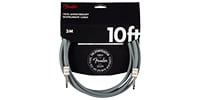 FENDER / 10' Anniversary Instrument Cable, Gray, 10'