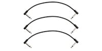 FENDER / Blockchain 8" Patch Cable, 3-pack, Angle/Angle