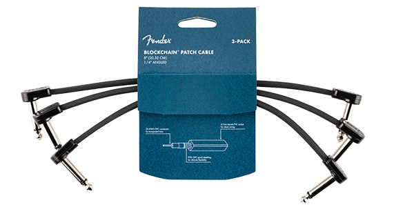 FENDER ( フェンダー )  / Blockchain 8" Patch Cable, 3-pack, Angle/Angle画像5