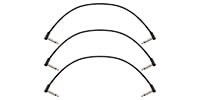 FENDER / Blockchain 12" Patch Cable, 3-pack, Angle/Angle