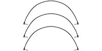 FENDER / Blockchain 24" Patch Cable, 3-pack, Angle/Angle