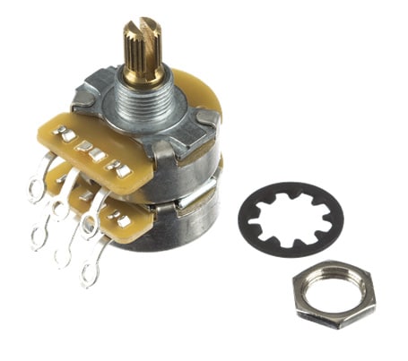 FENDER/Dual 500K/250K Split Shaft Potentiometer