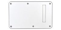 FENDER / STRATOCASTER MODERN-STYLE TREMOLO BACKPLATES WHITE