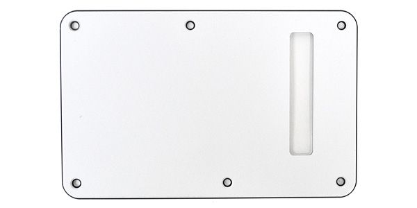 FENDER/STRATOCASTER MODERN-STYLE TREMOLO BACKPLATES WHITE