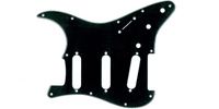 FENDER 11-HOLE ’60S VINTAGE-STYLE STRATOCASTER PICKGUARDS BLACK