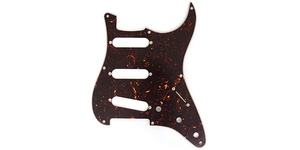 FENDER/8-HOLE '50S VINTAGE-STYLE STRAT PICKGUARDS Tortois Shell