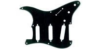 FENDER 8-HOLE &#039;50S VINTAGE-STYLE STRAT PICKGUARDS Black