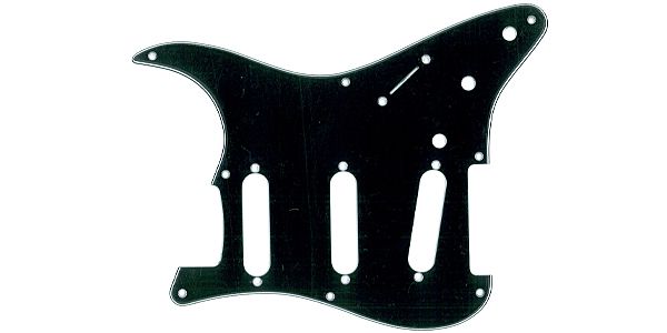 FENDER/8-HOLE '50S VINTAGE-STYLE STRAT PICKGUARDS Black