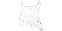 FENDER 11-HOLE MODERN-STYLE STRATOCASTER PICKGUARDS WHITE