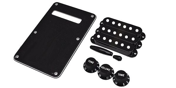 FENDER/STRATOCASTER ACCESSORY KITS Black