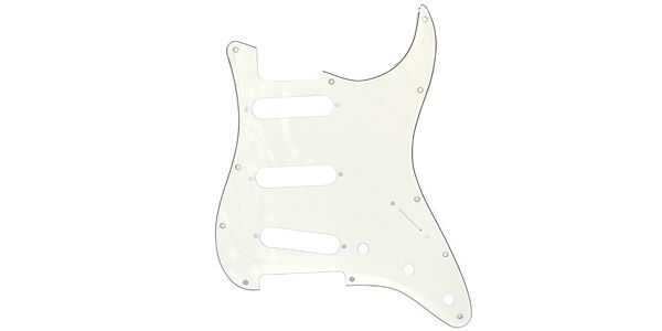 FENDER/11-HOLE MODERN-STYLE STRATOCASTER PICKGUARDS PARCHMENT