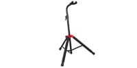 FENDER Deluxe Hanging Guitar Stand, Black/Red