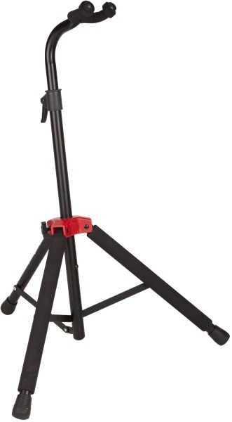 FENDER/Deluxe Hanging Guitar Stand, Black/Red