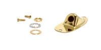 FENDER STRATOCASTER JACK FERRULES Gold