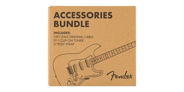 FENDER / Accessories Bundle Pack -- Cable, Tuner, Strap画像5