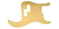 FENDER 10-Hole &#039;50s Vintage Precision Bass Pickguard Gold Anoized