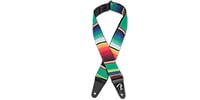 FENDER 2&quot; Serape Strap - Green Multi