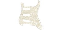 FENDER / 11-HOLE MODERN-STYLE STRATOCASTER PICKGUARD AGED WHITE PEARL