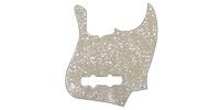 FENDER 10-Hole Contemporary Jazz Bass Pickguard White Pearl