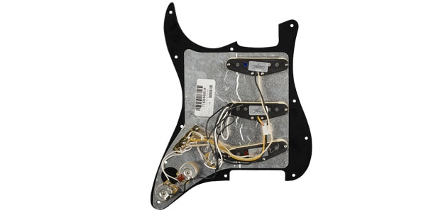 FENDER / Pre-Wired Strat Pickguard, Custom Shop Fat 50's SSS, Black 画像2