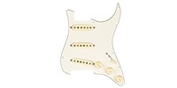 FENDER Pre-Wired Strat Pickguard‚ Custom Shop Fat 50&#039;s SSS‚ Parchme